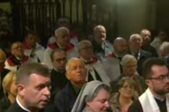 2023-10-22 Trzeci dzień II Międzynarodowego Konwentu Templariuszy, Apel Jasnogórski na Jasnej Górze w Częstochowie