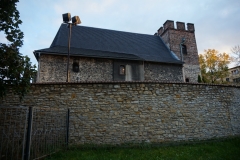 2023-10-22 Trzeci dzień II Międzynarodowego Konwentu Templariuszy, zaprzysiężenie Giermka w starym Kościele Templariuszy pw. Św. Bartłomieja w Gliwicach