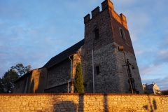 2023-10-22 Trzeci dzień II Międzynarodowego Konwentu Templariuszy, zaprzysiężenie Giermka w starym Kościele Templariuszy pw. Św. Bartłomieja w Gliwicach