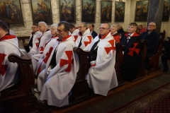 2023-10-22 Trzeci dzień II Międzynarodowego Konwentu Templariuszy, zaprzysiężenie Giermka w starym Kościele Templariuszy pw. Św. Bartłomieja w Gliwicach