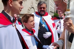 2023-06-17 Ingres Arcybiskupa Metropolity Katowickiego ks Adriana Galbasa SAC do Katedry Chrystusa Króla w Katowicach