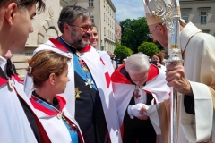 2023-06-17 Ingres Arcybiskupa Metropolity Katowickiego ks Adriana Galbasa SAC do Katedry Chrystusa Króla w Katowicach