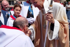 2023-06-17 Ingres Arcybiskupa Metropolity Katowickiego ks Adriana Galbasa SAC do Katedry Chrystusa Króla w Katowicach