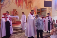 2023-09-17 - Wprowadzenie Relikwii św Maksymiliana Marii Kolbe do Parafii św Jacka w Katowicach Ochojcu