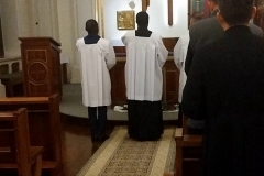 1.03.2024 - XXIV Konwent Templariuszy w WSD w Kielcach - Droga krzyżowa