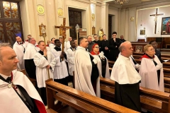 1.03.2024 - XXIV Konwent Templariuszy w WSD w Kielcach - Droga krzyżowa