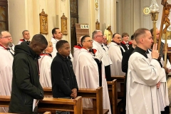 1.03.2024 - XXIV Konwent Templariuszy w WSD w Kielcach - Droga krzyżowa