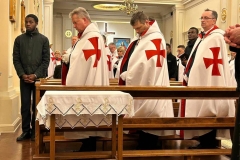 1.03.2024 - XXIV Konwent Templariuszy w WSD w Kielcach - Droga krzyżowa