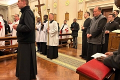 1.03.2024 - XXIV Konwent Templariuszy w WSD w Kielcach - Droga krzyżowa