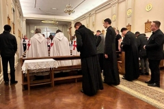 1.03.2024 - XXIV Konwent Templariuszy w WSD w Kielcach - Droga krzyżowa