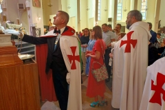 Przyjęcie Szkaplerzy św Michała Archanioła