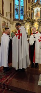 2023-07-19 - Templariusze w Zabrzu modlili się w intencji nawrócenia wrogów Kościoła