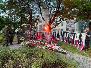 Templariusze modlą się za ofiary Rzezi Wołyńskiej