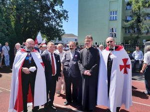 Templariusze modlą się za ofiary Rzezi Wołyńskiej