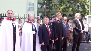 Templariusze modlą się za ofiary Rzezi Wołyńskiej