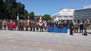 Templariusze modlą się za ofiary Rzezi Wołyńskiej