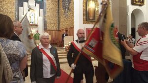 Templariusze modlą się za ofiary Rzezi Wołyńskiej