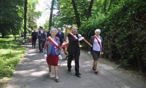 2023-06-18 - Templariusze OECTH - rocznica święceń kapłańskich Abp Józefa Gawliny oraz Narodowy Dzień Powstań Śląskich w Raciborzu