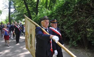 2023-06-18 - Templariusze OECTH - rocznica święceń kapłańskich Abp Józefa Gawliny oraz Narodowy Dzień Powstań Śląskich w Raciborzu