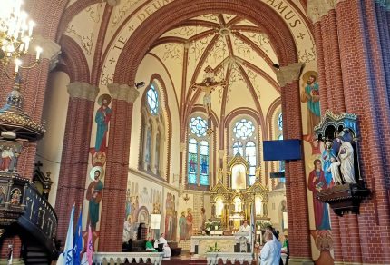 2023-07-07 - Templariusze OECTH - Pierwszy Piątek miesiąca w Kościele Świętej Anny w Zabrzu