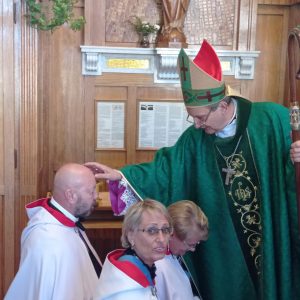 2023-07-09 - Niepokalanów, Templariusze otrzymali od Franciszkanów Relikwie św Maksymiliana Kolbe