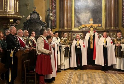 Jerozolimskie Misterium Pogrzebu Pana Jezusa w Krakowie z udziałem Templariuszy, Wielki Piątek 29 marca 2024